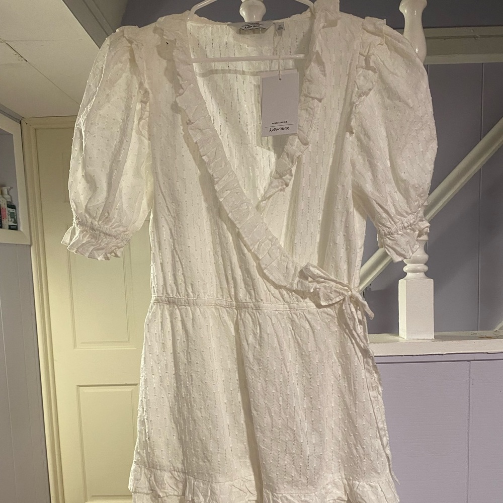 & other stories white dress